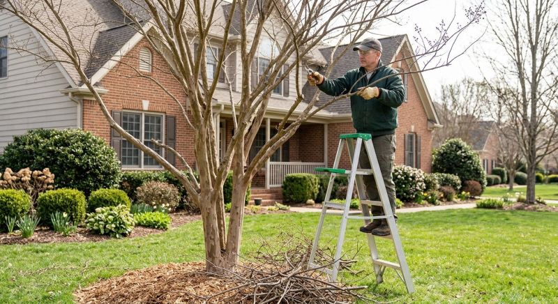 Crepe Myrtle Removal